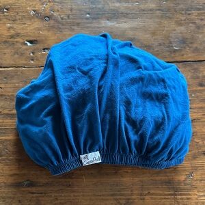 Copper Pearl Blue Fitted Crib Sheet